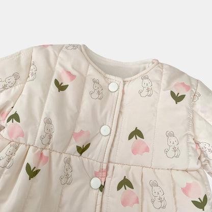 Tulip Bunny Padded Baby Jacket (3m-3yrs)