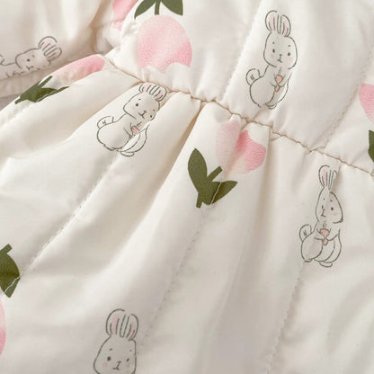 Tulip Bunny Padded Baby Jacket (3m-3yrs)