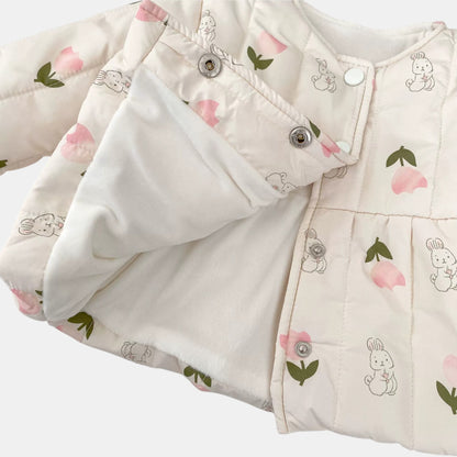 Tulip Bunny Padded Baby Jacket (3m-3yrs)