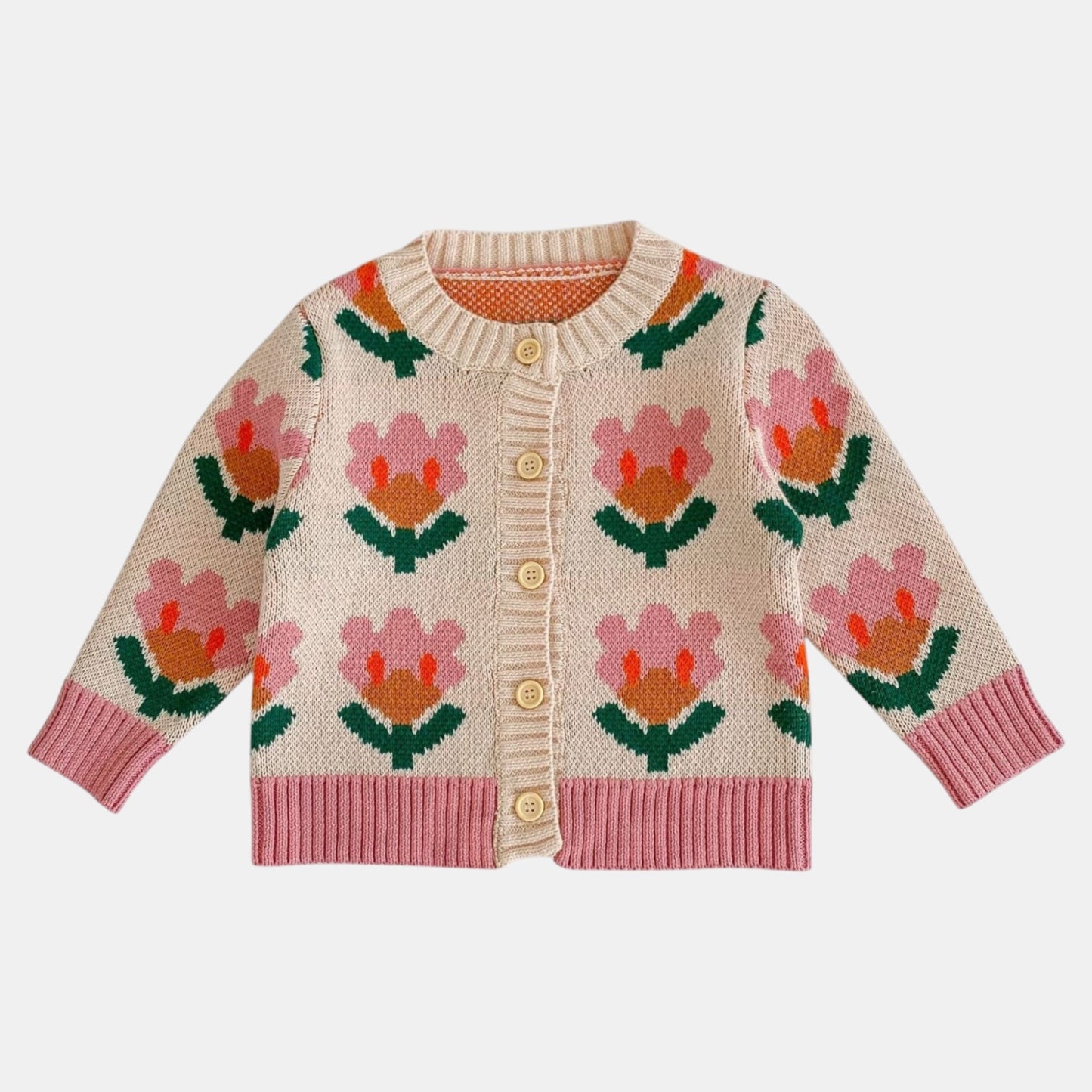 Tulip Grace Cotton Knit Cardigan (3m-3yrs)