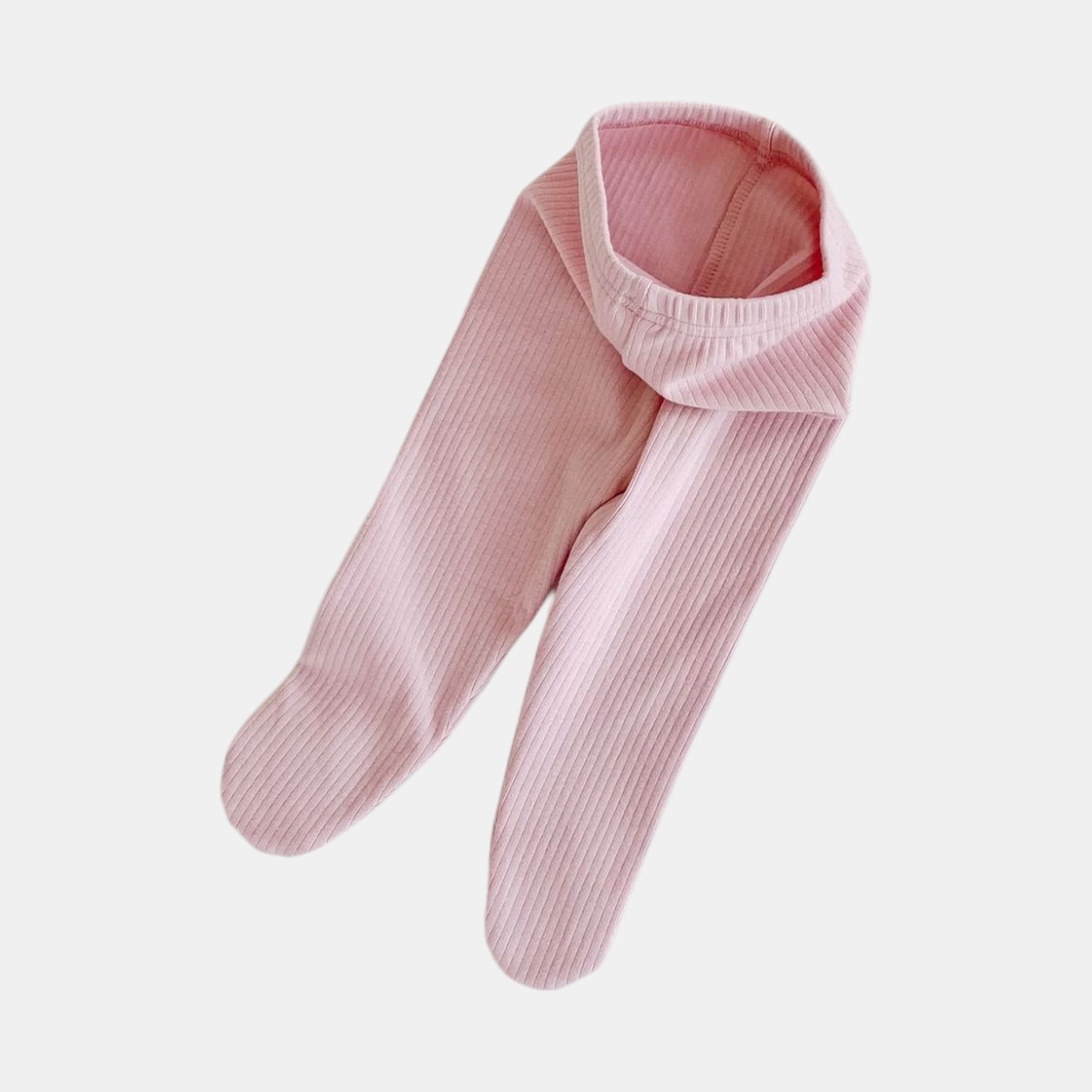 Twinkle Toes Cotton Baby Tights, Pink (3m-24m)