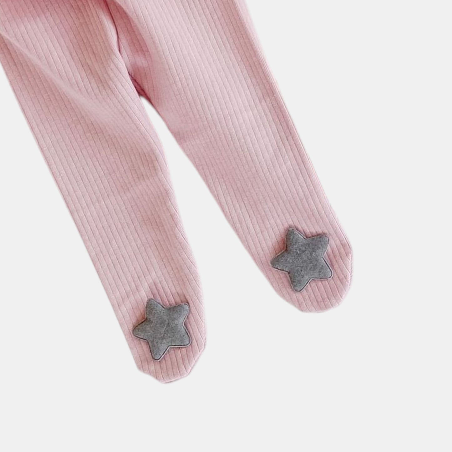 Twinkle Toes Cotton Baby Tights, Pink (3m-24m)