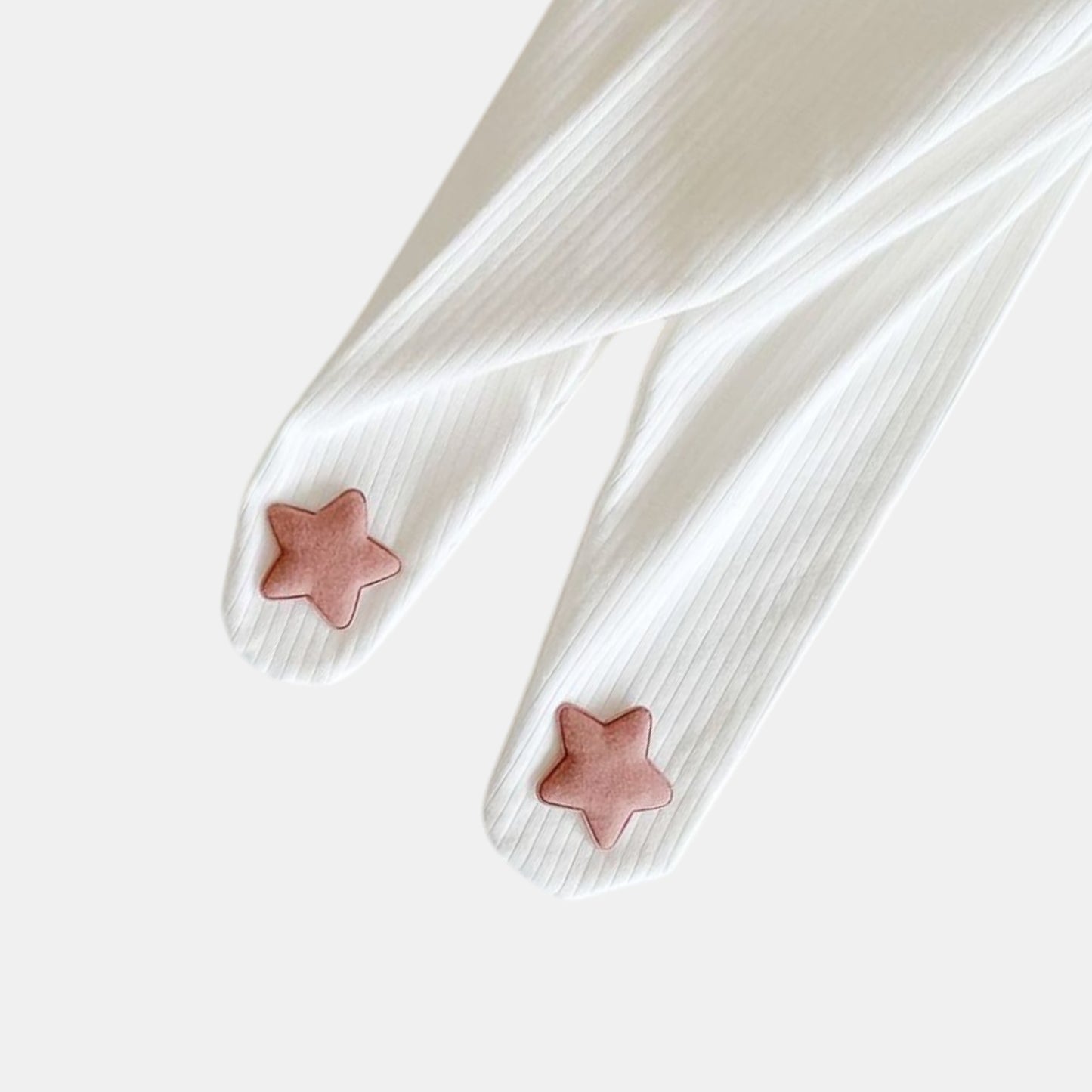 Twinkle Toes Cotton Baby Tights, White (3m-24m)