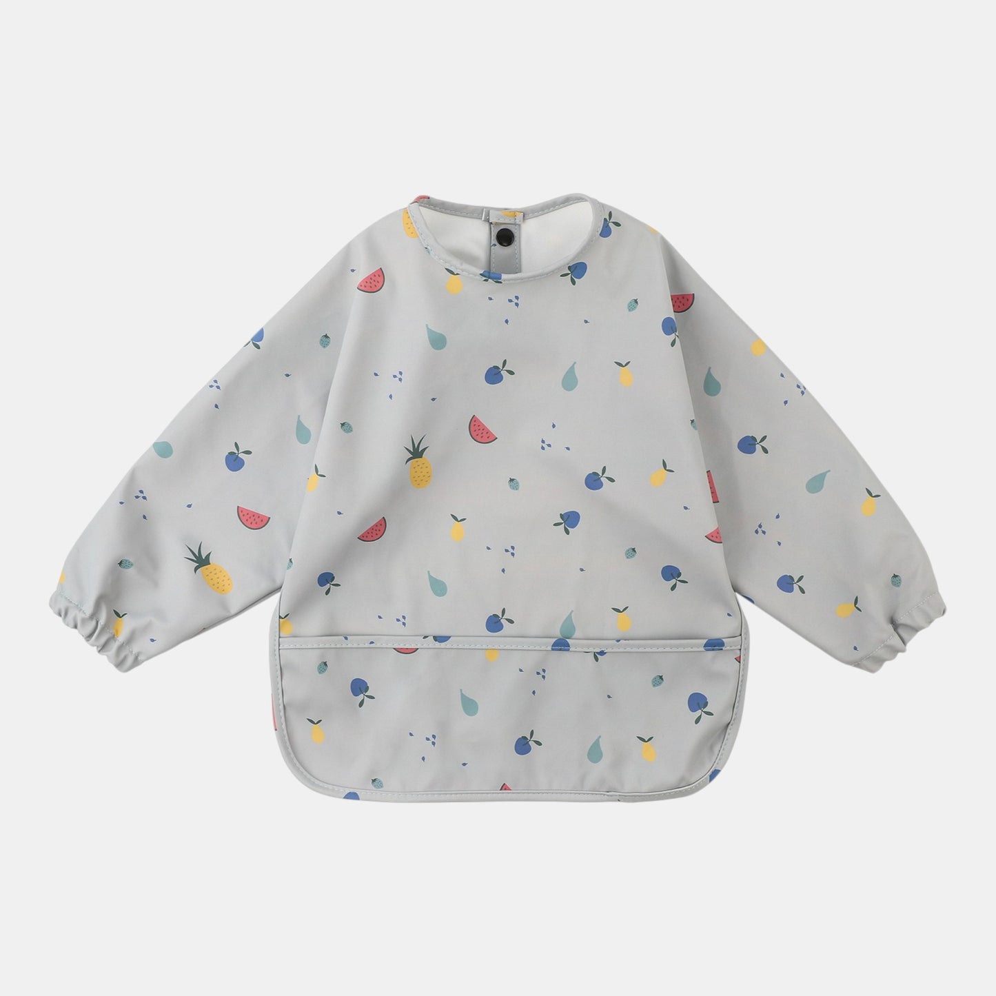 Waterproof Long Sleeve Pocket Bib, Fruit Medley (6m-5yrs)