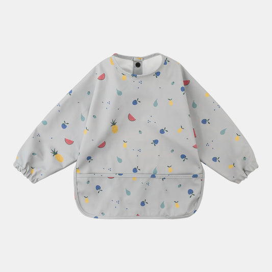 Waterproof Long Sleeve Pocket Bib, Fruit Medley (6m-5yrs)
