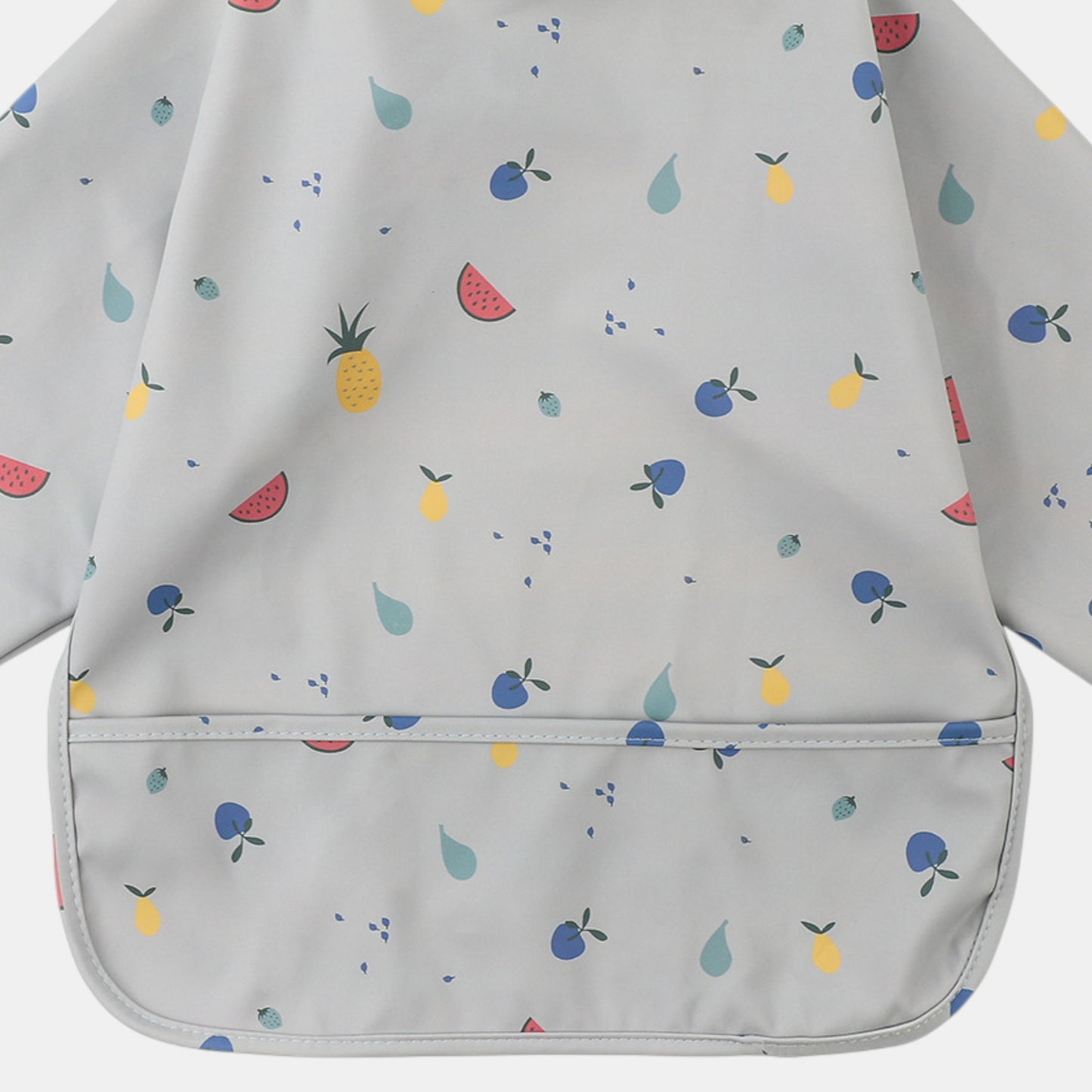 Waterproof Long Sleeve Pocket Bib, Fruit Medley (6m-5yrs)