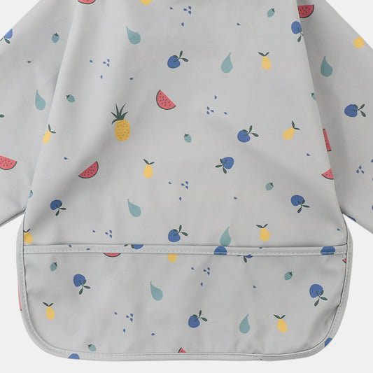 Waterproof Long Sleeve Pocket Bib, Fruit Medley (6m-5yrs)