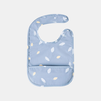 Waterproof Snap Pocket Bib, Falling Leaves - Bambisserie