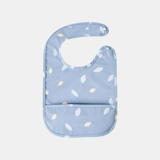 Waterproof Snap Pocket Bib, Falling Leaves - Bambisserie