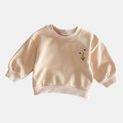 Wildflower Embroidered Cotton Lounge Set (6m-4yrs)