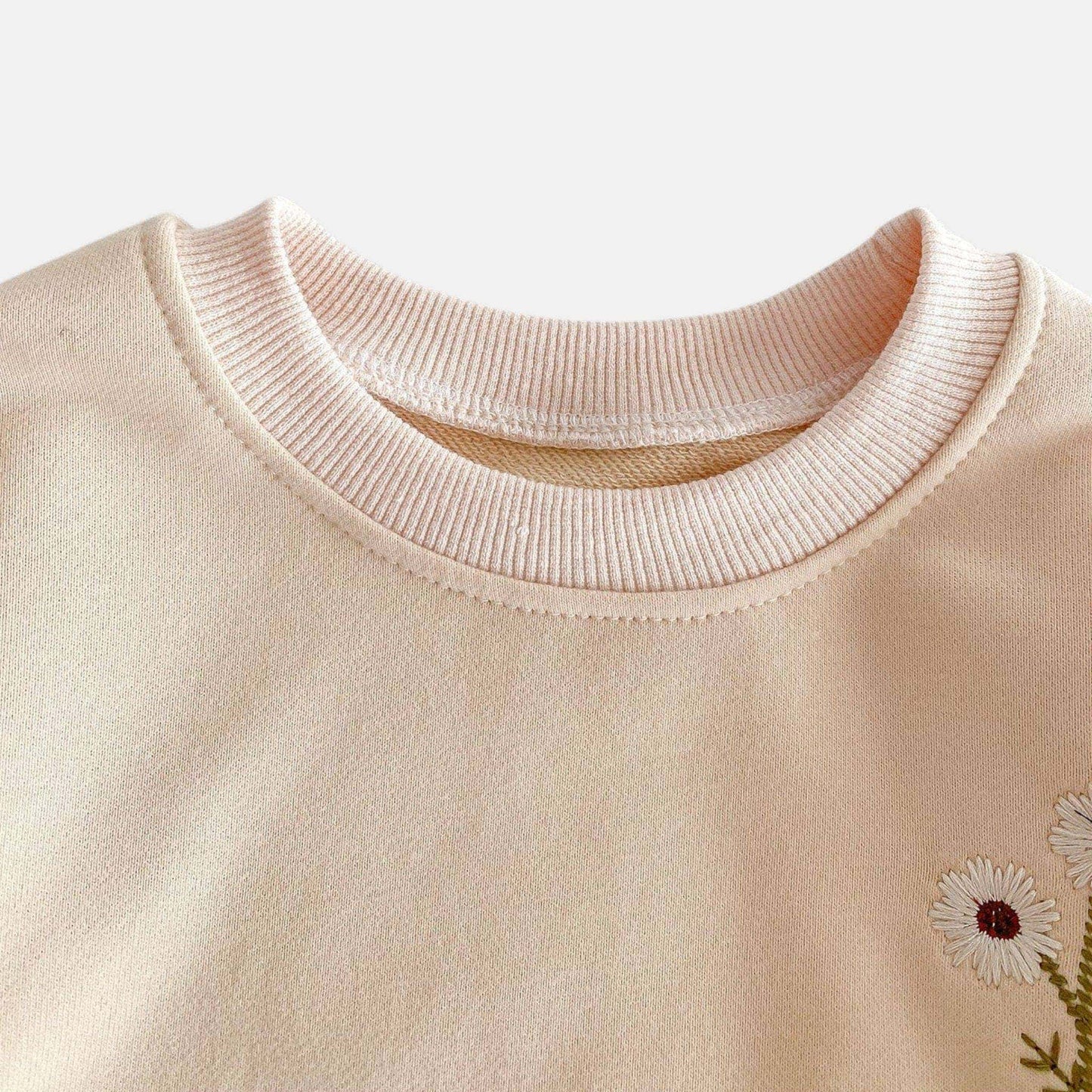 Wildflower Embroidered Cotton Lounge Set (6m-4yrs)