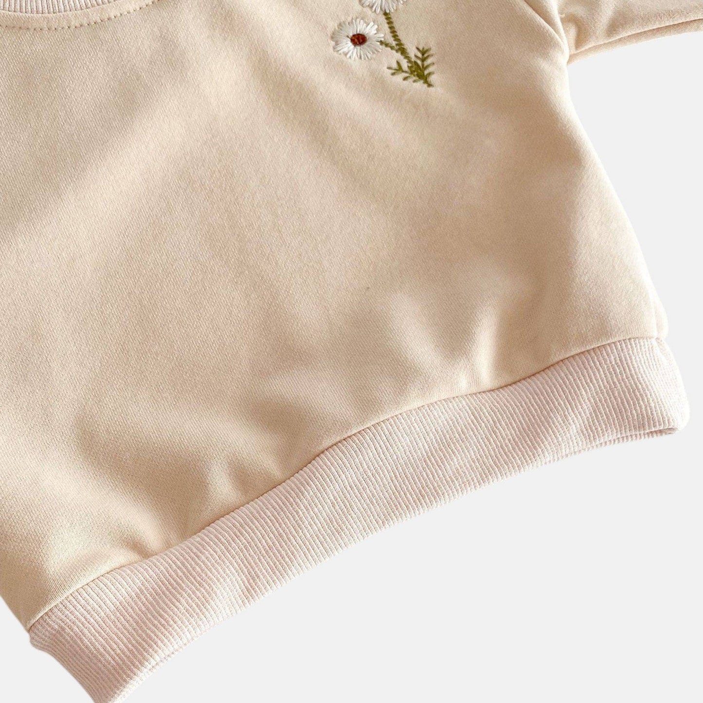 Wildflower Embroidered Cotton Lounge Set (6m-4yrs)