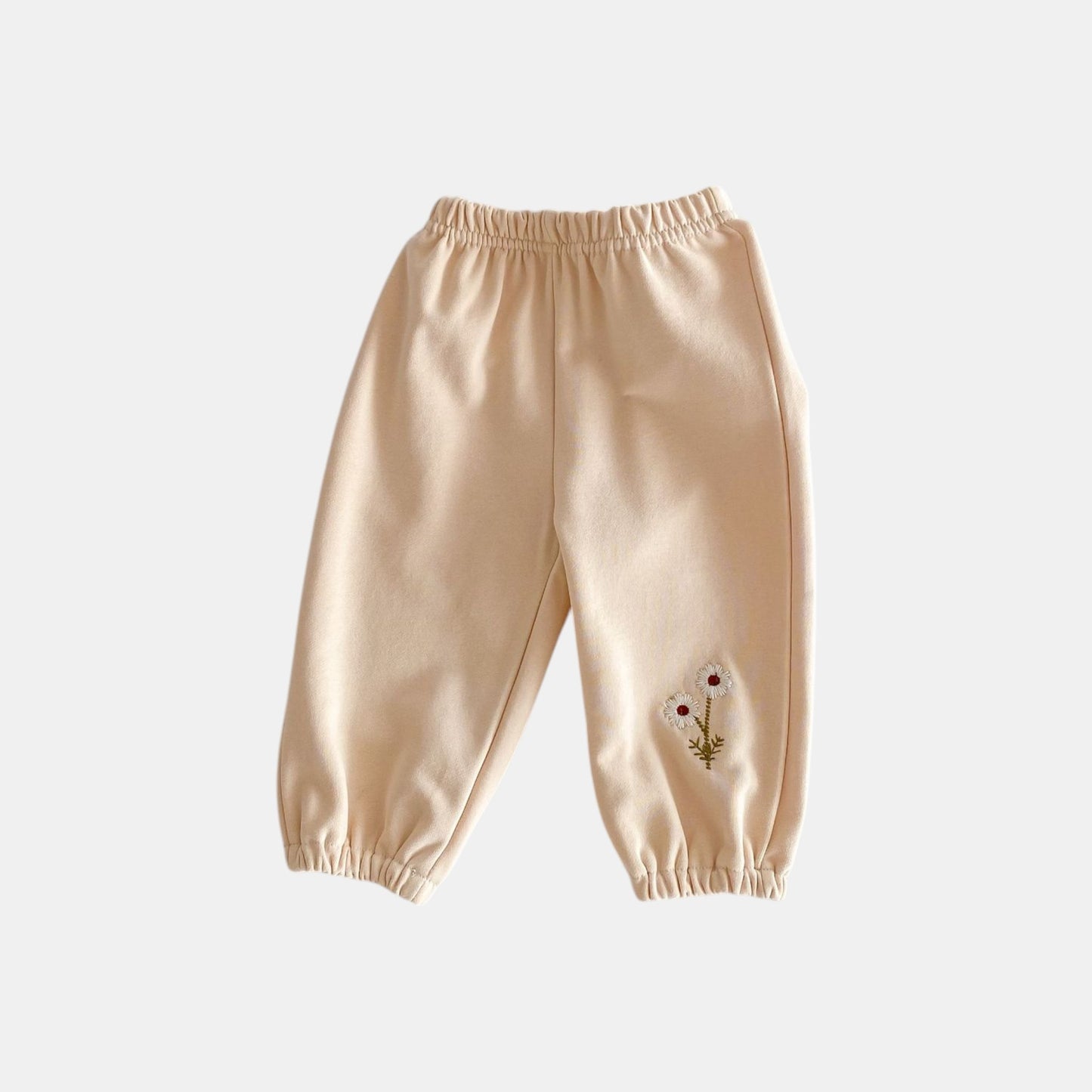 Wildflower Embroidered Cotton Lounge Set (6m-4yrs)