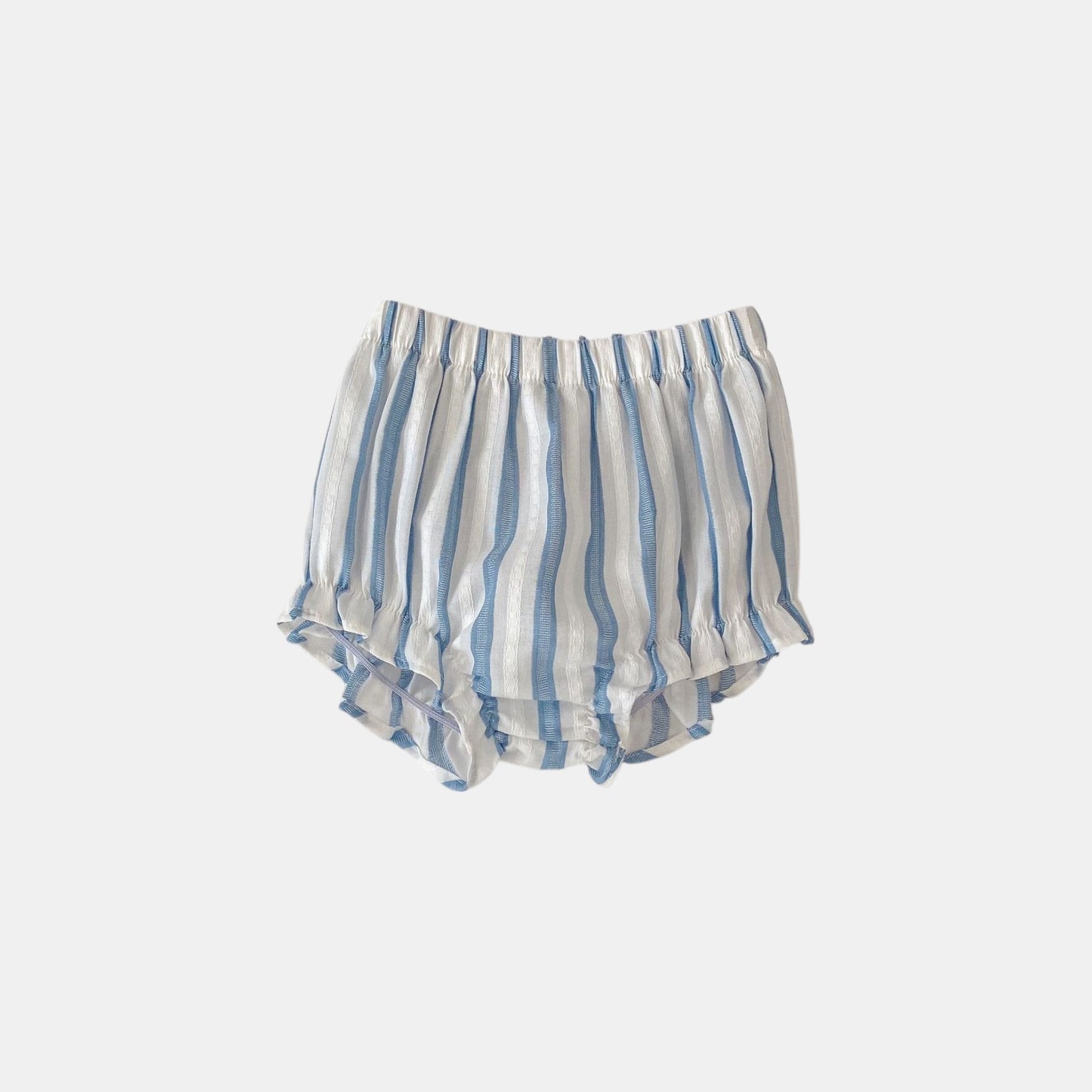 Zoey Cotton Blue Stripe Set (6m-4yrs)