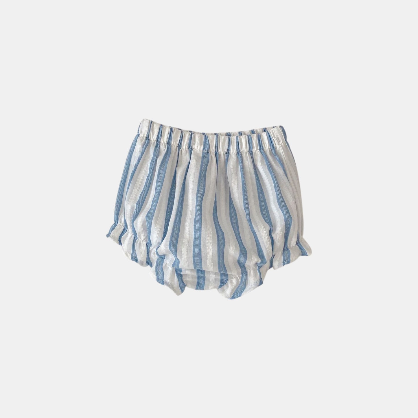 Zoey Cotton Blue Stripe Set (6m-4yrs)